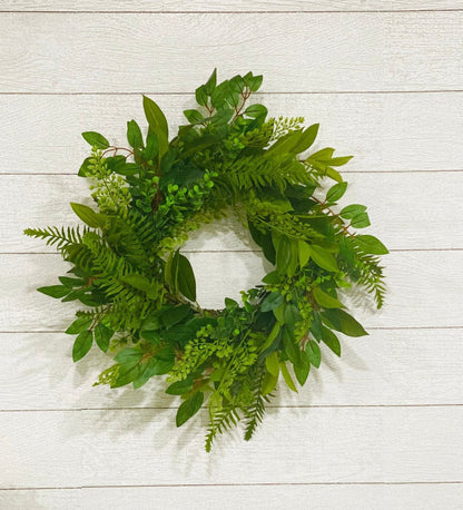 Bay Leaf and Fern Wreath