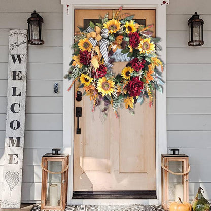 🌻Sunflower Wreath-Country French Wreath
